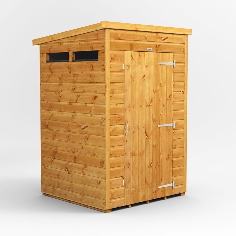 4 x 4 Power Pent Security Shed 4 x 4 Power Pent Security Shed