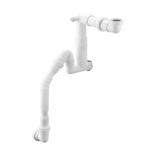 Leisure Rapid Fit Plumbing Waste Kit Single Bowl White