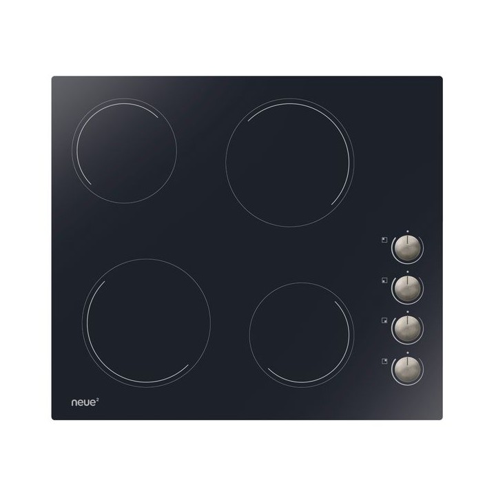 neue 60cm Ceramic Hob Black - NHK64C