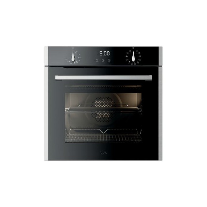 CDA SL300SS/1 Built in 77 Litre 12 Function Rotary Control Single Fan Oven Stainless Steel