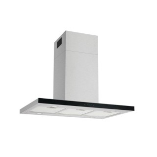 CDA EVPK92SS 90cm Linear Island Cooker Hood Stainless Steel