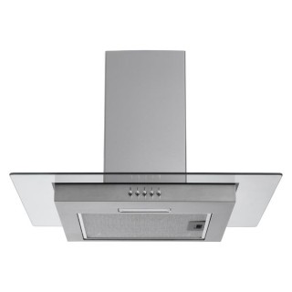 Matrix MXFG60SS 60cm Flat Glass Chimney Stainless Steel