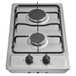 Matrix MXG030SS Domino 2 Burner Gas Hob Stainless Steel