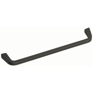 Slim U Pull Handle Graphite Grey 160mm Centre