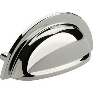 Cup Handle Chrome Finish 75mm Centre