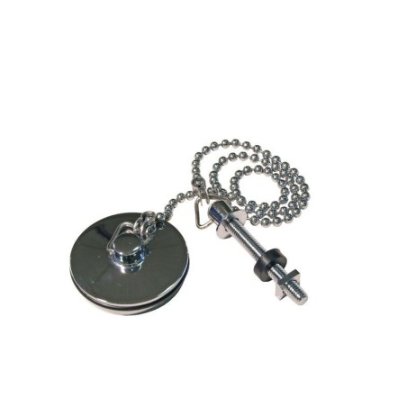 4Trade 1 1 4in Chrome Basin Plug