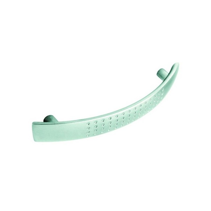 Dimpled Arch Handle Stainless Steel Effect 128mm Centre
