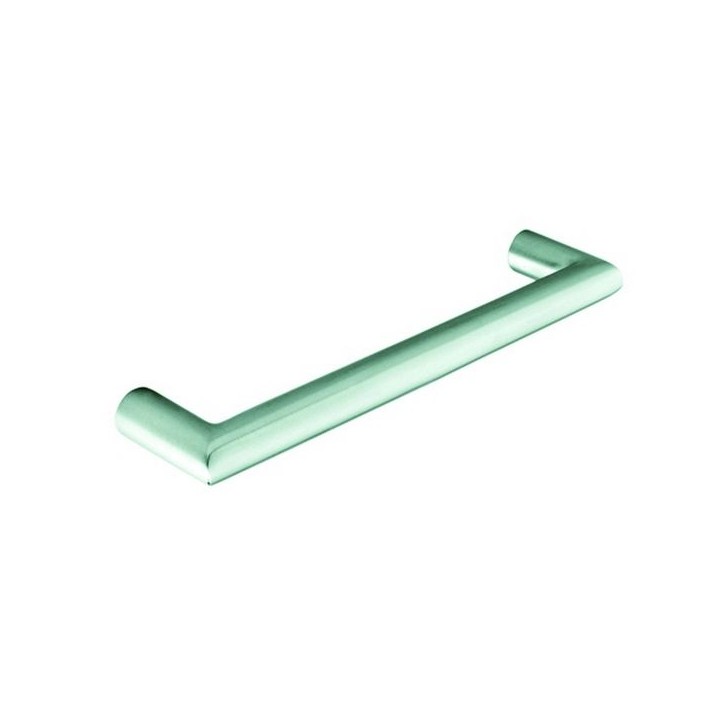 Mitred D Handle Matt Nickel Finish 128mm Centre