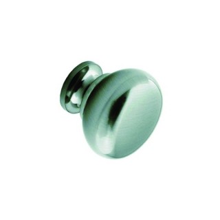 Knob Stainless Steel Effect Single Pin