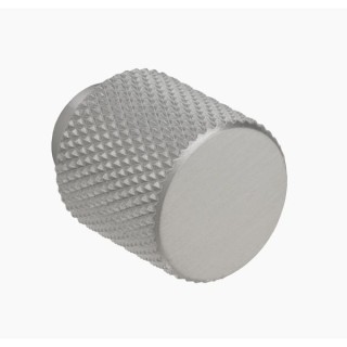 Knurled Knob Handle Oulent Polished Stainless Steel Finish - K1111.20.SS