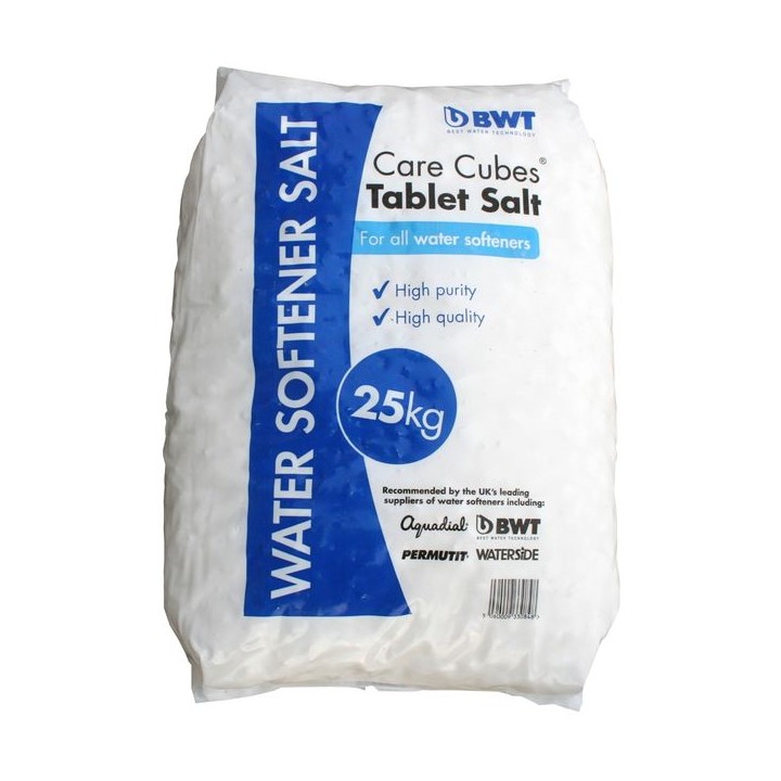 BWT Water Softener Salt Care Cubes 25kg 330848