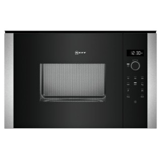 NEFF N50 Integrated Microwave Black & Stainless Steel - HLAWD23N0B