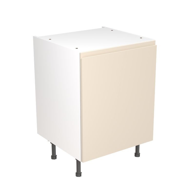 Flatpack Base Unit J-PULL Ultra Matt Cashmere 600mm