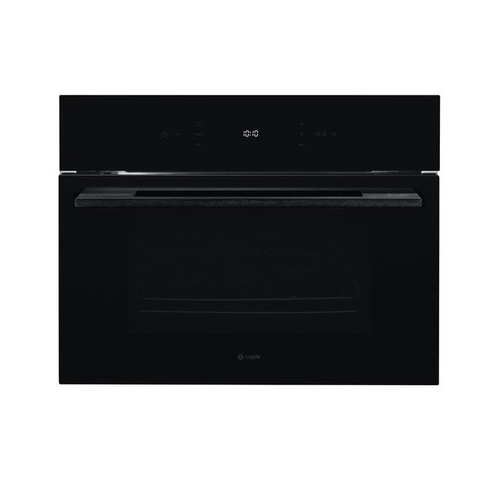 Caple Built in Combi Microwave Oven and Grill Black 45cm - CM111BG