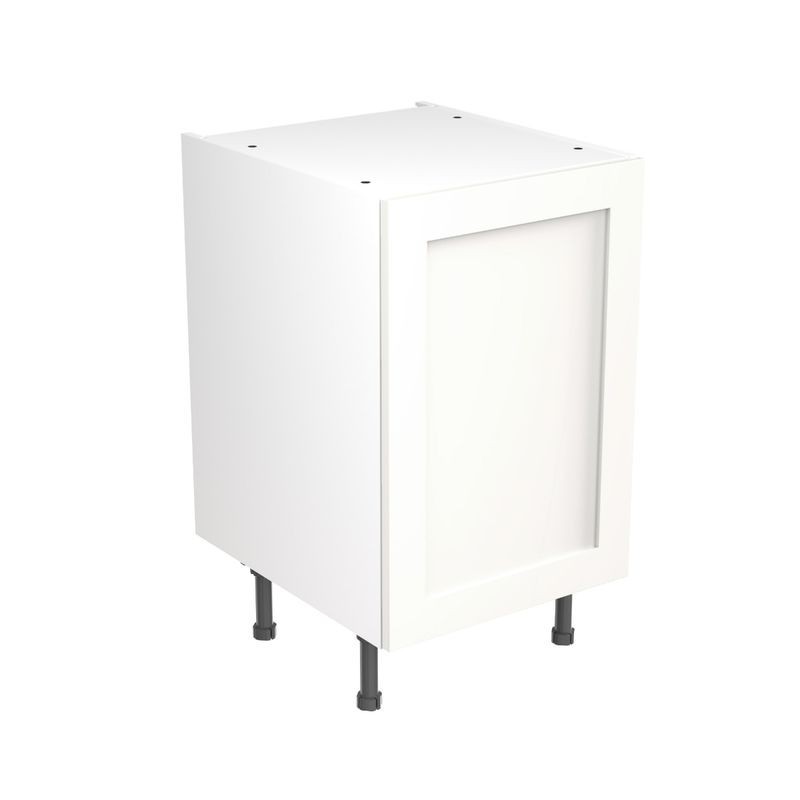 Flatpack Base Unit Shaker Ultra Matt White 500mm - FKKH0503