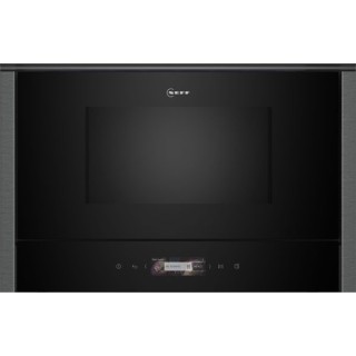 NEFF N70 Built In Microwave Graphite Grey 38cm - NR4WR21G1B