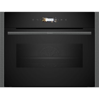 NEFF C24mR21g0B N70 Home Connect Compact BUILT-IN Oven with Microwave Graphite Grey 45cm