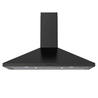 Beko Leisure 100cm Traditional Chimney Hood Black - H1001PK