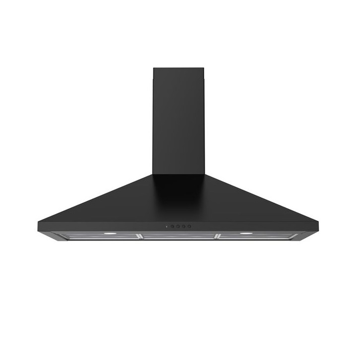 Beko Leisure 100cm Traditional Chimney Hood Black - H1001PK