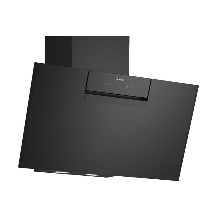 NEFF N50 Wall Mounted Cooker Hood Black Glass 80cm - D85IFN1S0B