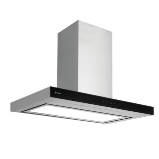 Caple ZC922 Zodiac Wall Chimney Hood with Illuminated Touch Control Stainless Steel 90cm