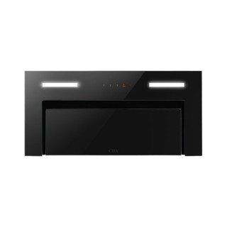CDA CCH60BL 60cm Canopy Extractor with Hob Connection Black