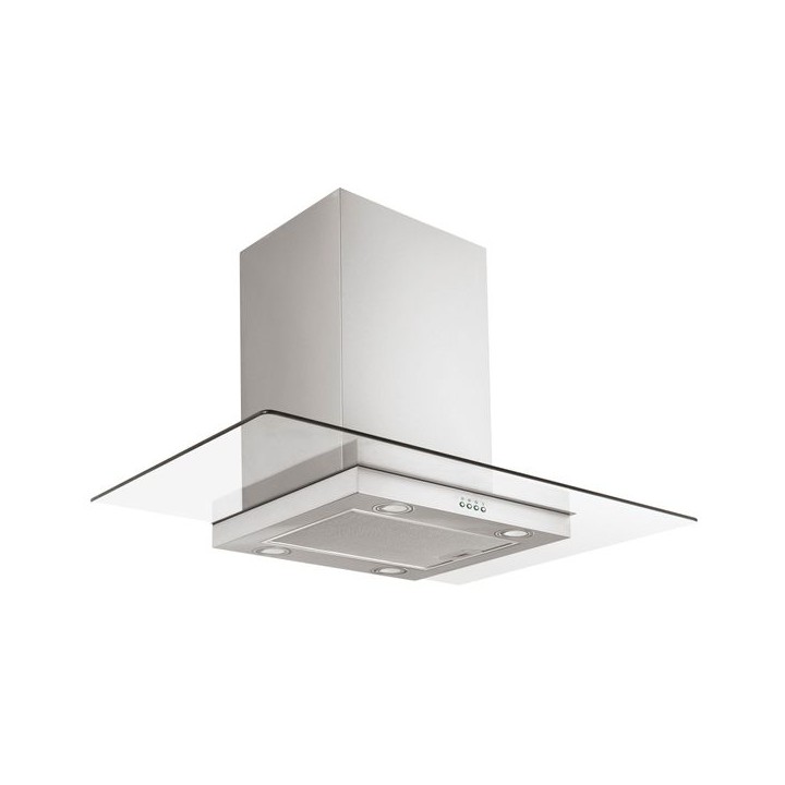 Candy Unbranded Three Speed Island Cooker Hood with LED Lights Stainless Steel 90cm - CVMI970LX/UK