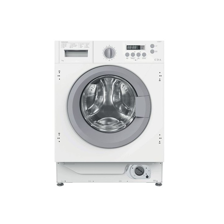 CDA CI327 Integrated Washing Machine 7kg Load Capacity