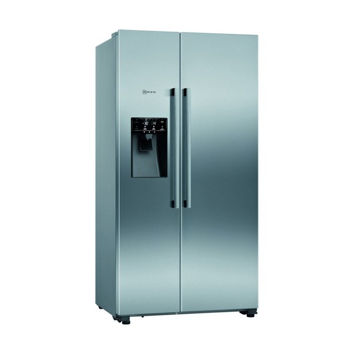 NEFF Side by Side Style Fridge Freezer Frost Free Stainless Steel - KA3923IE0G