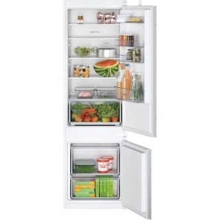 Bosch 70/30 Lowfrost LED Intergrated Fridge Freezer with Digital Temperature Control - KIV87NSE0G