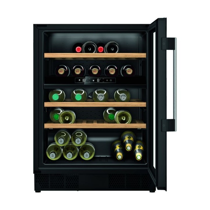 NEFF N70 Built Under Wine Cabinet Black Glass 60cm - KU9213HG0G