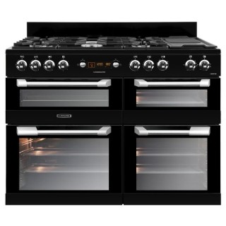 Leisure Cuisinemaster Dual Fuel Range Cooker Black 110cm - CS110F722K