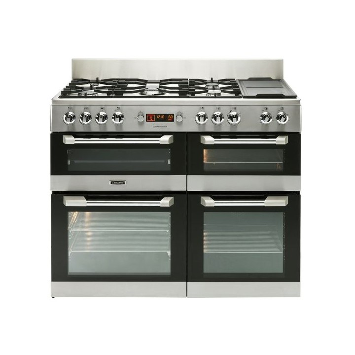 Leisure Cuisinemaster Dual Fuel Range Cooker Stainless Steel 110cm - CS110F722X