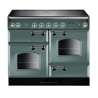 Rangemaster Infusion Induction Range Cooker Mineral Green 110cm - INF110EIMG