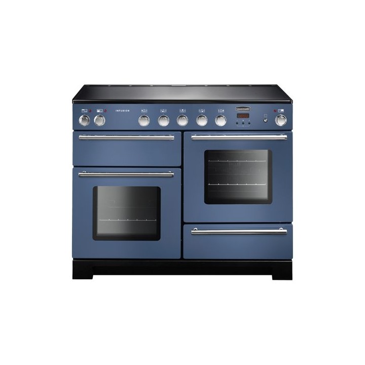 Rangemaster Infusion Induction Range Cooker Stone Blue 110cm - INF110EISB