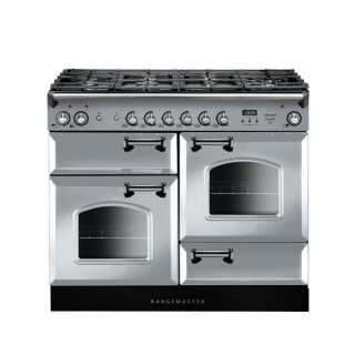 Rangemaster Classic Dual Fuel Range Cooker Royal Pearl 110cm - INC110DFFRP