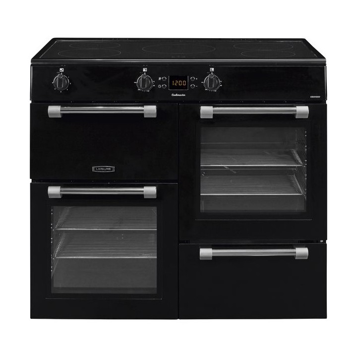Leisure Cookmaster Induction Range Cooker Black 100cm - CK100D210K