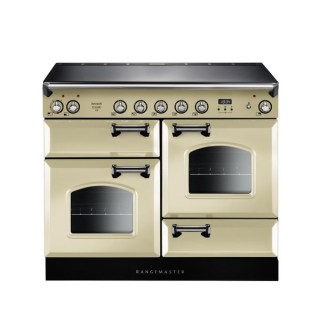 Rangemaster Classic Induction Range Cooker Cream 110cm - INC110EICR