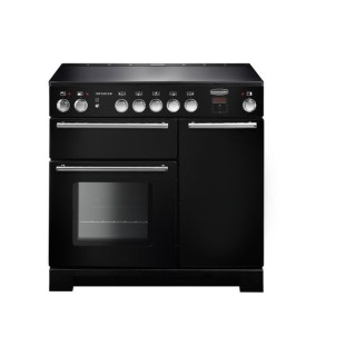 Rangemaster Infusion Induction Range Cooker 90cm Black - INF90EIBL