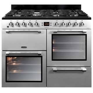 Leisure Cookmaster Dual Fuel Range Cooker Silver 100cm - CK100F232S