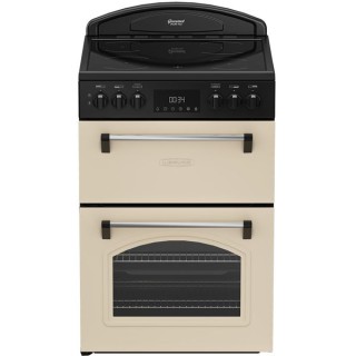 Beko Leisure 60cm Electric Range Style Cooker - Cream - CLB60ECC