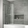 Bathrooms From TP Edessa Panel with Towel Rail 6mm