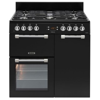 Leisure Cookmaster Dual Fuel Range Cooker Black 90cm - CK90F232K