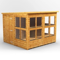 8 x 8 Power Pent Potting Shed