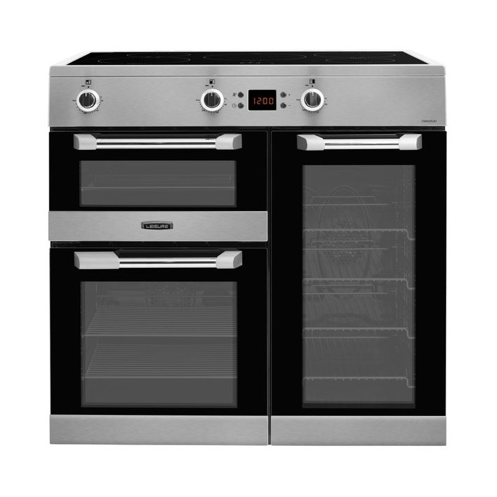 Leisure Cuisinemaster Induction Range Cooker with Touch Control Stainless Steel 90cm - CS90D530X