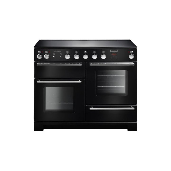 Rangemaster Infusion Induction Range Cooker 110cm Black - INF110EIBL