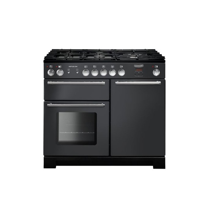 Rangemaster Infusion Dual Fuel Range Cooker 100cm Slate - INF100DFFSL