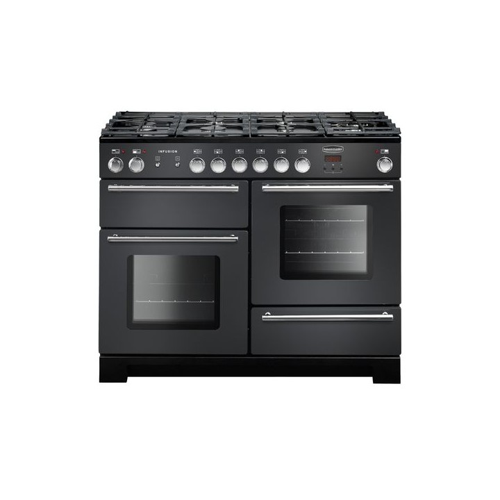Rangemaster Infusion Dual Fuel Range Cooker 110cm Slate - INF110DFFSL