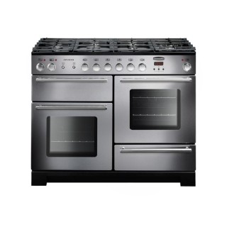 Rangemaster Infusion Dual Fuel Range Cooker 110cm Stainless Steel - INF110DFFSS