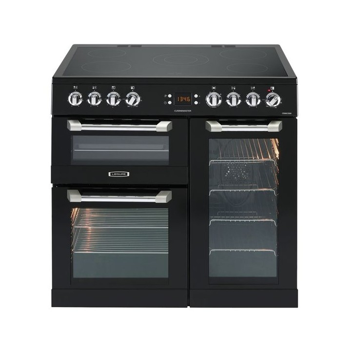 Leisure Cuisinemaster Electric Range Cooker Black 90cm - CS90C530K